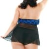 Curve Plus Size 1x/2x Halter Neck Babydoll Tessa - Image 2