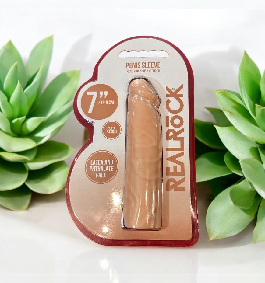 Real Rock Penis Extender Sleeve - 7"
