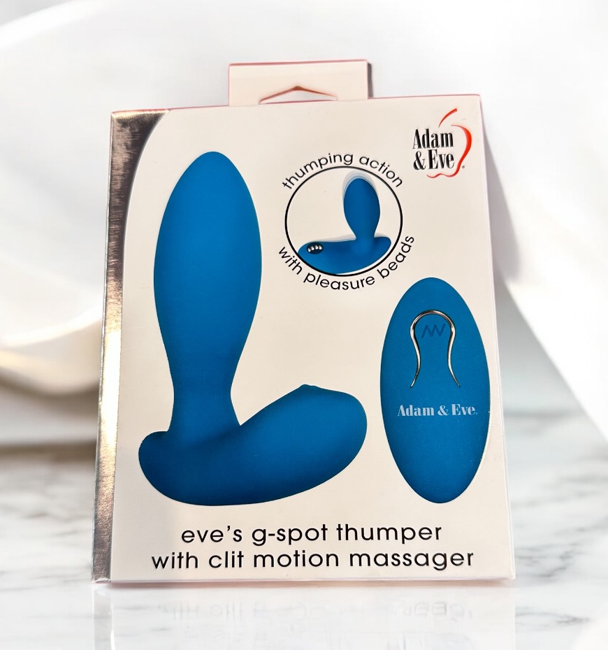 Adam & Eve G-Spot Thumper with Clit Motion Massager