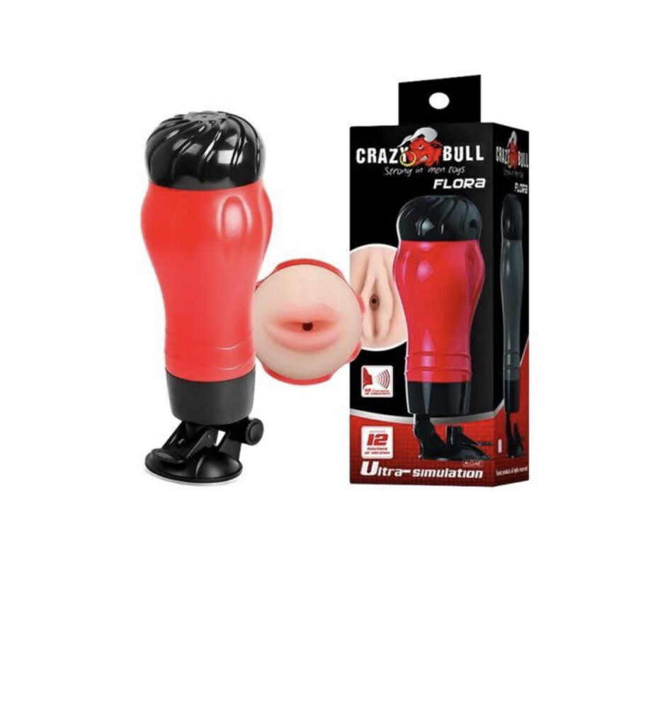 Crazy Bull Flora Vibrating Hands-Free Vagina Masturbator