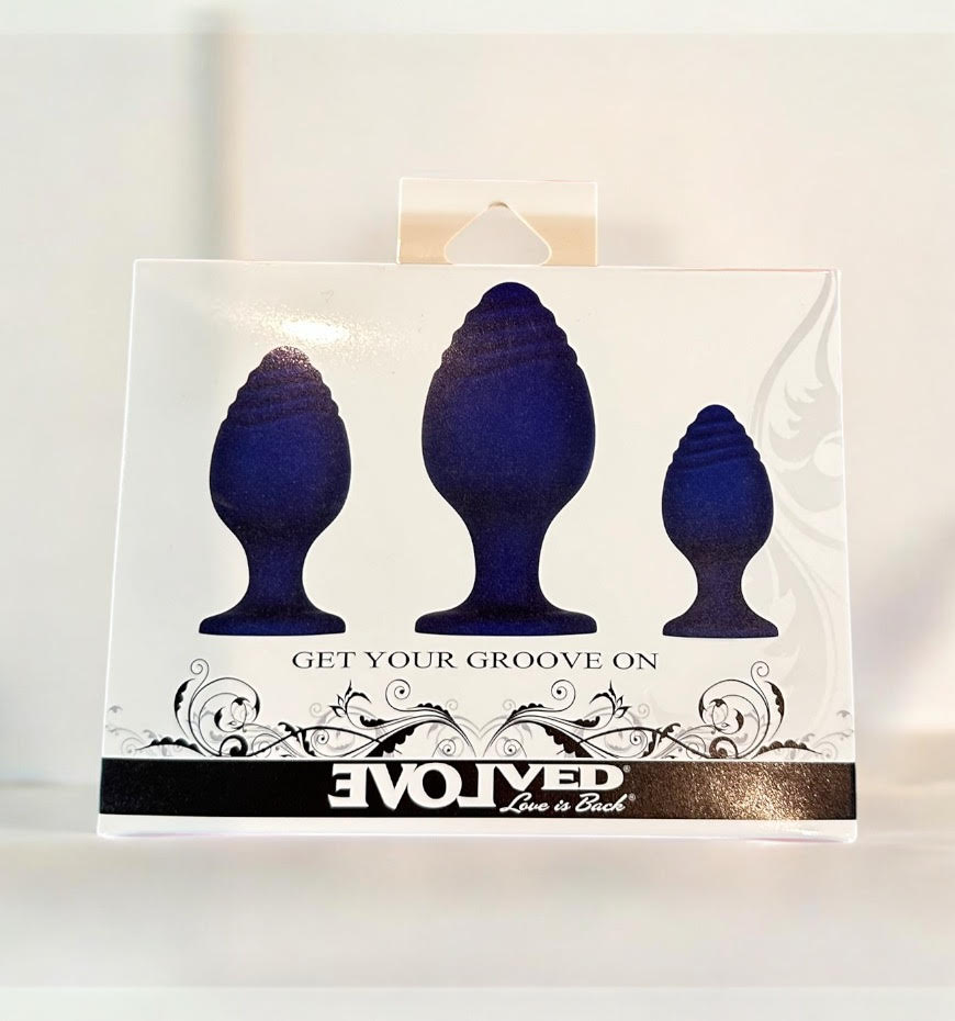Evolved - Get your groove on Trio Butt Plugs