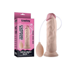 Love Toy Soft Ejaculation Cock 8.5" - Flesh