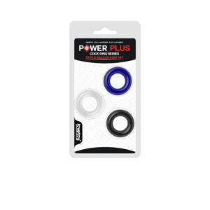 Power Plus Cock Ring Triple Donut Ring Set