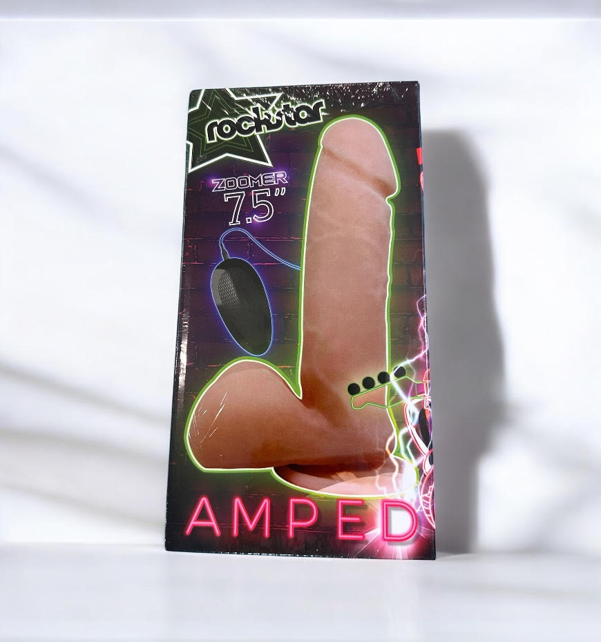 Rock Star Amped - Vibrating Dildo