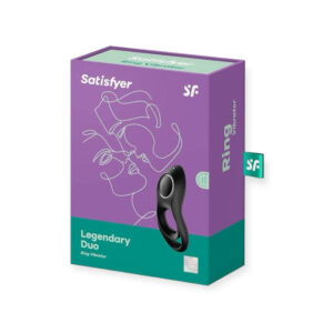 Satisfyer Legendary Duo Ring Vibrator - Black