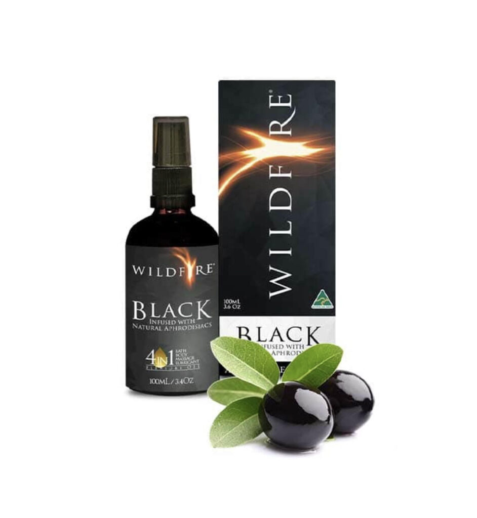 WildFire Black All Over Pleasure Oil